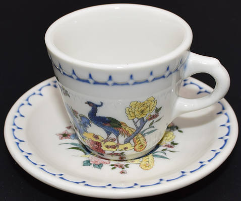 CMSTP&P PEACOCK DEMITASSE