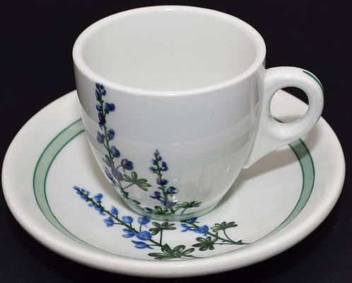 MKT BLUE BONNET DEMITASSE