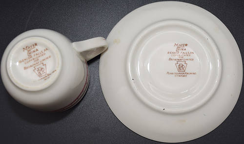 PRR BROADWAY DEMITASSE