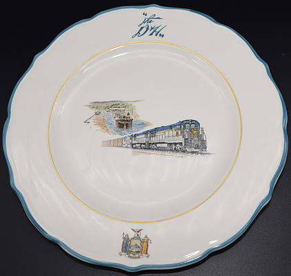 D&H ADIRONDACK SERVICE PLATE