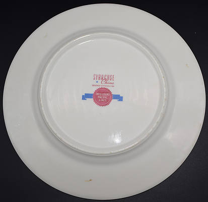 MP STATE CAPITOLS SERVICE PLATE