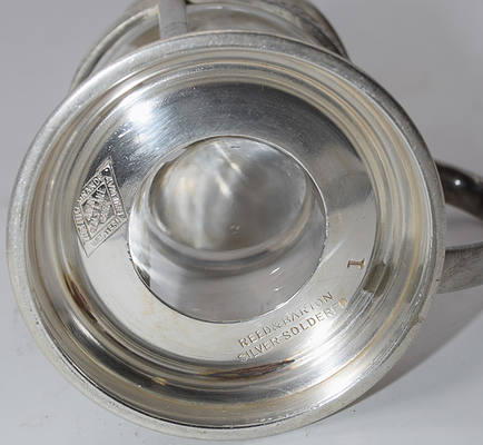 RIO GRANDE WESTERN MUSTARD POT