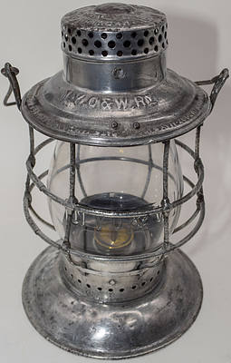 NYO&W RY LANTERN