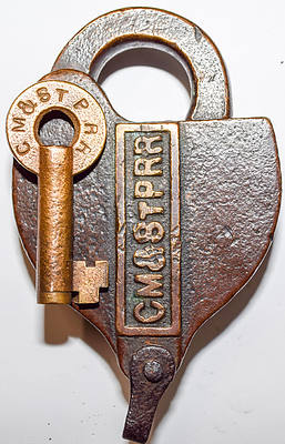 CM&STPRR LOCK