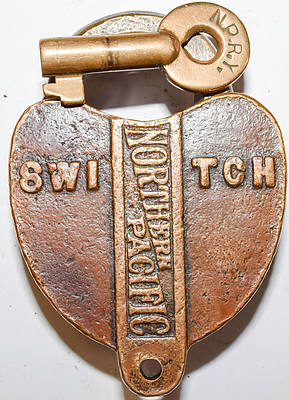 NORTHERN PACIFIC SWITCH LOCK