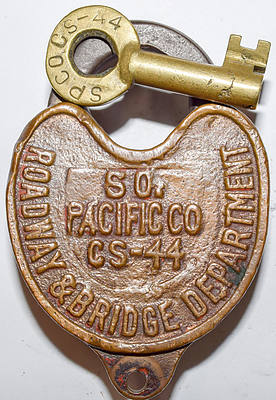 SO PACIFIC CO CS-44 LOCK