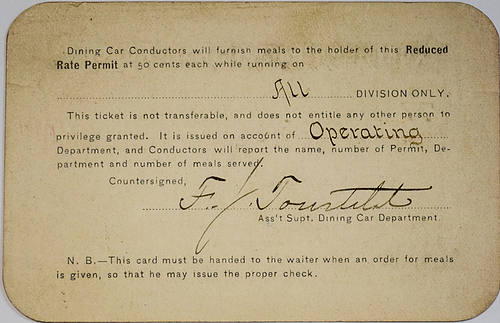 NORTHERN PACIFIC RAILROAD PASS