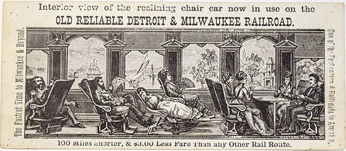 DETROIT & MILWAUKEE RAILROAD TIME TABLE