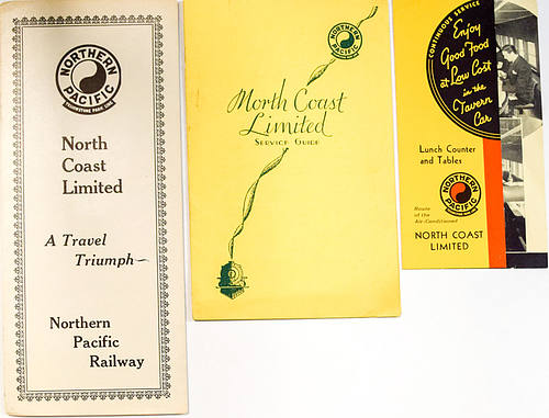 NORTH COAST LIMITED MENU