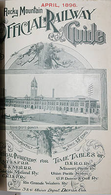 ROCKY MOUNTAIN OFFICIAL RAILWAY GUIDE