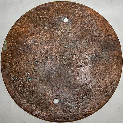 LEHIGH & NEW ENGLAND BUILDERS PLATE