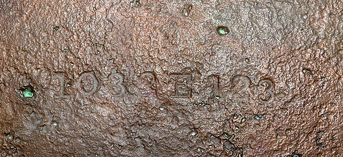 LEHIGH & NEW ENGLAND BUILDERS PLATE