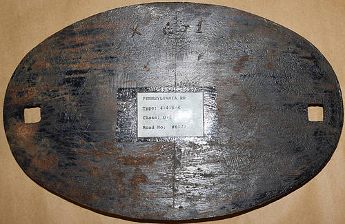 PENNSYLVANIA RR BUILDERS PLATE
