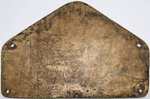 PENNSYLVANIA RR BUILDERS PLATE