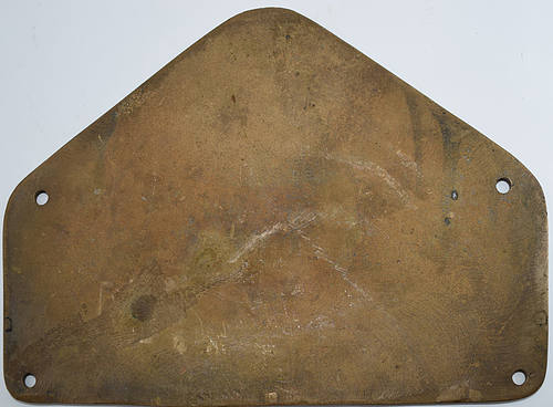 PENNSYLVANIA RR BUILDERS PLATE