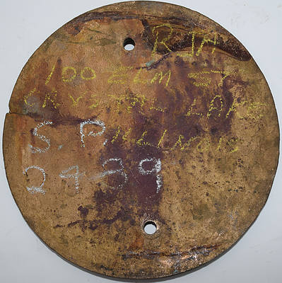 SOUTHERN PACIFIC BUILDERS PLATE