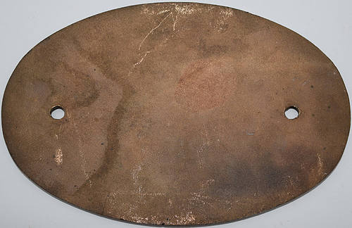 UP EQUIPMENT ASSOCIATION BUILDERS PLATE