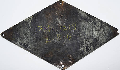 PERE MARQUETTE BUILDERS PLATE