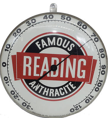 READING FAMOUS ANTHRACITE SIGN