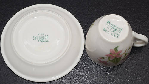 GREAT NORTHERN MOUNTAINS & FLOWERS DEMITASSE