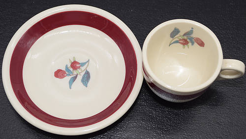 NORFOLK & WESTERN YELLOW BIRD DEMITASSE