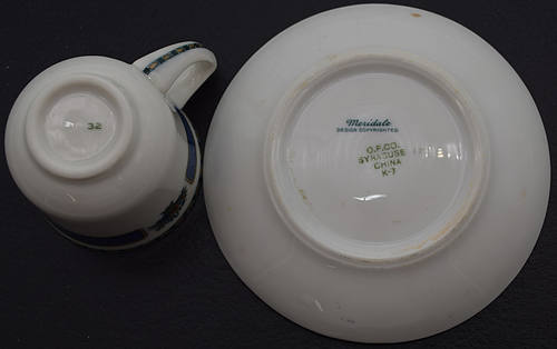 WESTERN PACIFIC MERIDALE DEMITASSE