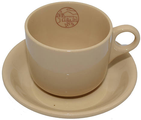 AT&SF ADOBE CUP & SAUCER