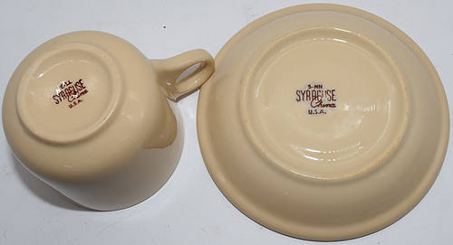 AT&SF ADOBE CUP & SAUCER
