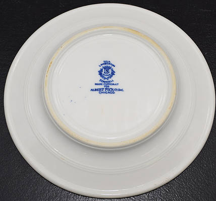 AT&SF BLEEDING BLUE PLATE