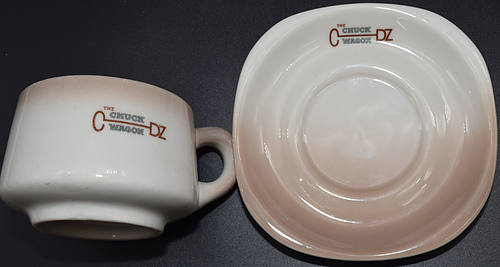 CB&Q CHUCKWAGON CUP & SAUCER