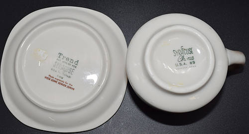 CB&Q CHUCKWAGON CUP & SAUCER