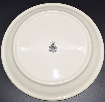 CRI&P GOLDEN ROCKET DINNER PLATE
