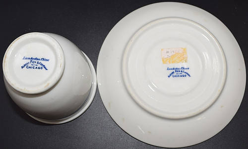 AT&SF BLEEDING BLUE EGG CUP