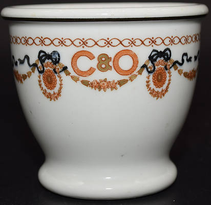 C&O CHARLOTTESVILLE EGG CUP