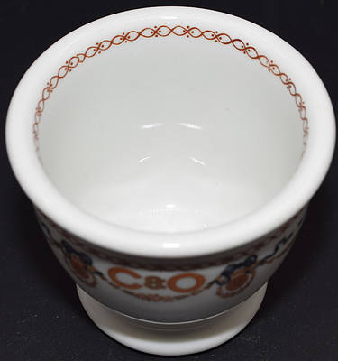 C&O CHARLOTTESVILLE EGG CUP