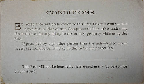 CROOKED CREEK RR & WEBSTER CITY & SOUTH WESTERN RY