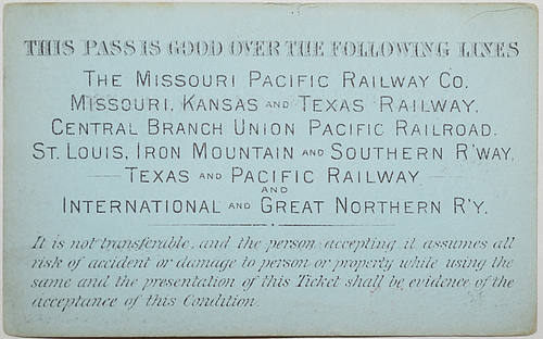MISSOURI PACIFIC RY