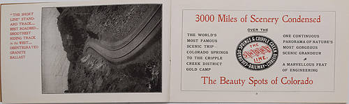 COLORADO SPRINGS & CRIPPLE CREEK BOOKLET