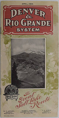 DENVER & RIO GRANDE SYSTEM TIME TABLE