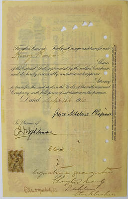 DENVER & RIO GRANDE RR CO STOCK