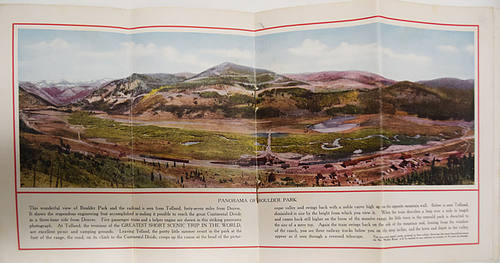 DENVER NORTHWESTERN & PACIFIC RY BROCHURE