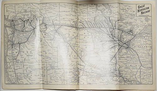 GREAT NORTHERN RY TIME TABLE