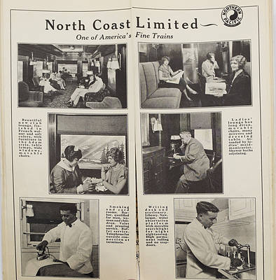 NORTHERN PACIFIC TIME TABLE