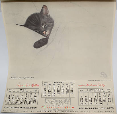 CHESAPEAKE & OHIO CALENDAR