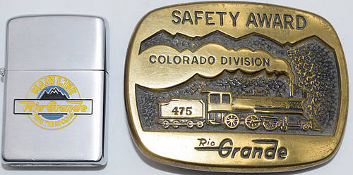 DENVER & RIO GRANDE WESTERN LIGHTER
