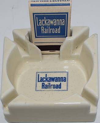 LACKAWANNA RAILROAD ASHTRAY