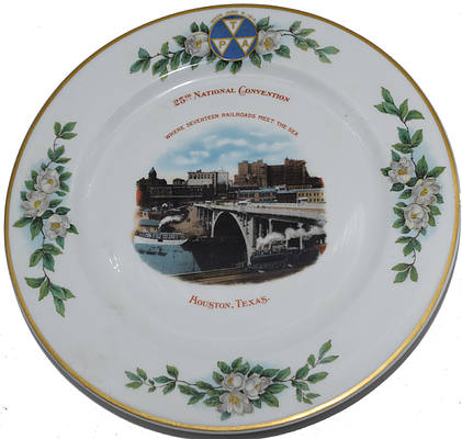 TRAVELING PASSENGER AGENT PLATE
