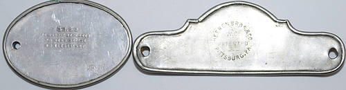 BCERY CO MOTORMAN BADGE