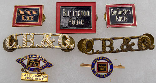 BURLINGTON ROUTE INSIGNIA