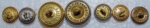 COLORADO & SOUTHERN BUTTONS